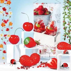 Fraise XXL Aliment Factice 40 Cm Ø 30 Cm-DecoWoerner Outlet