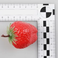 Fraises Aliment Factice 12 Pces-DecoWoerner Online