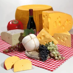 Fromage Emmental Aliment Factice, 2 Pces-DecoWoerner Clearance