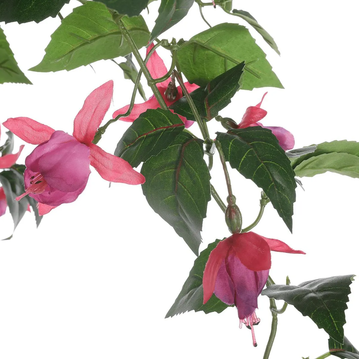 Fuchsia Suspension De Fleurs Artificielles En Pot 85 Cm-DecoWoerner Clearance