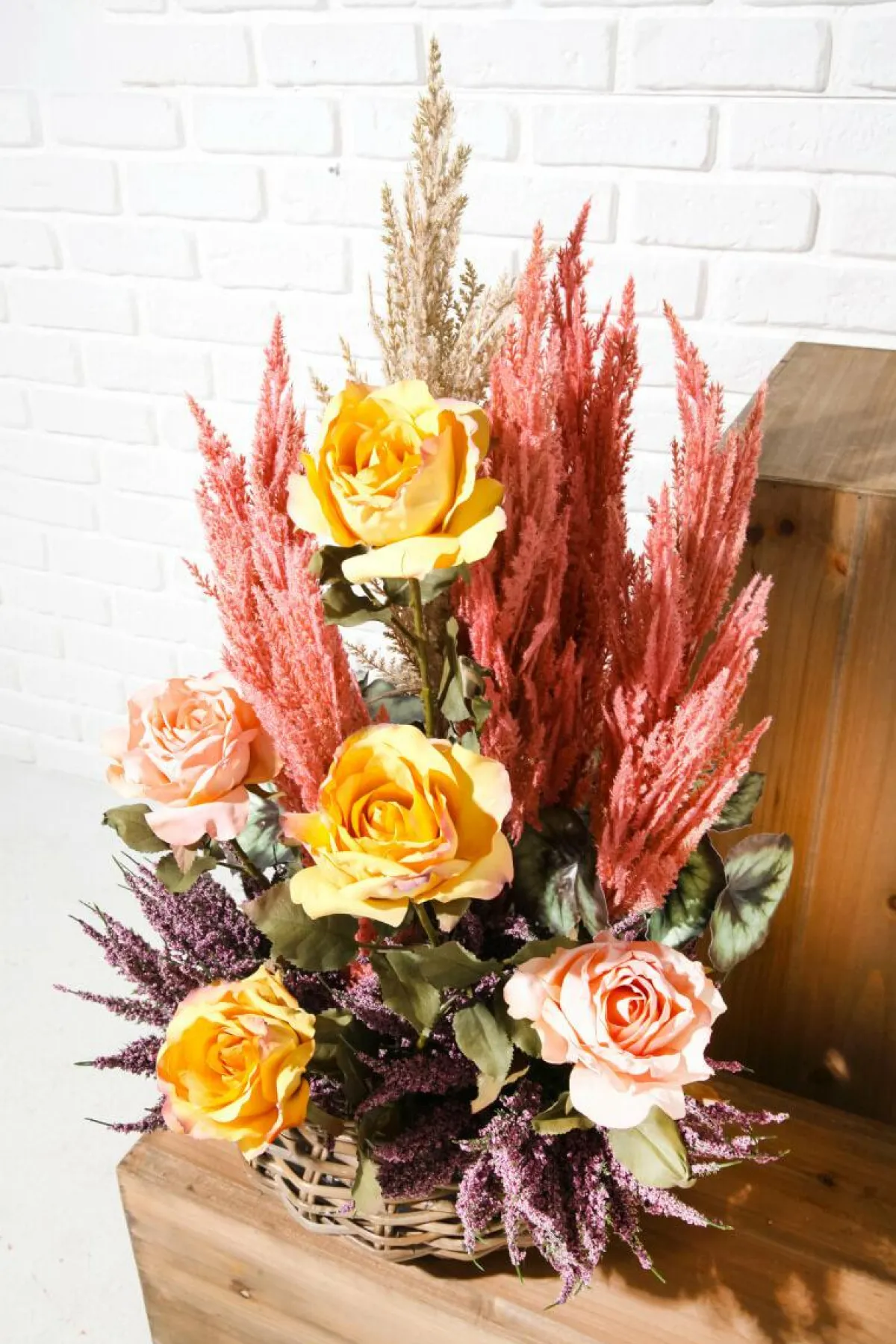 Gazon De La Pampa En Roseau Décoratif, 94 Cm-DecoWoerner Hot