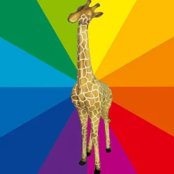 Girafe Déco Haut. 190 Cm, Couleur Au Choix-DecoWoerner Hot
