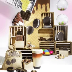 Grains De Café Déco XXL Aliment Factice 15 Cm-DecoWoerner Online