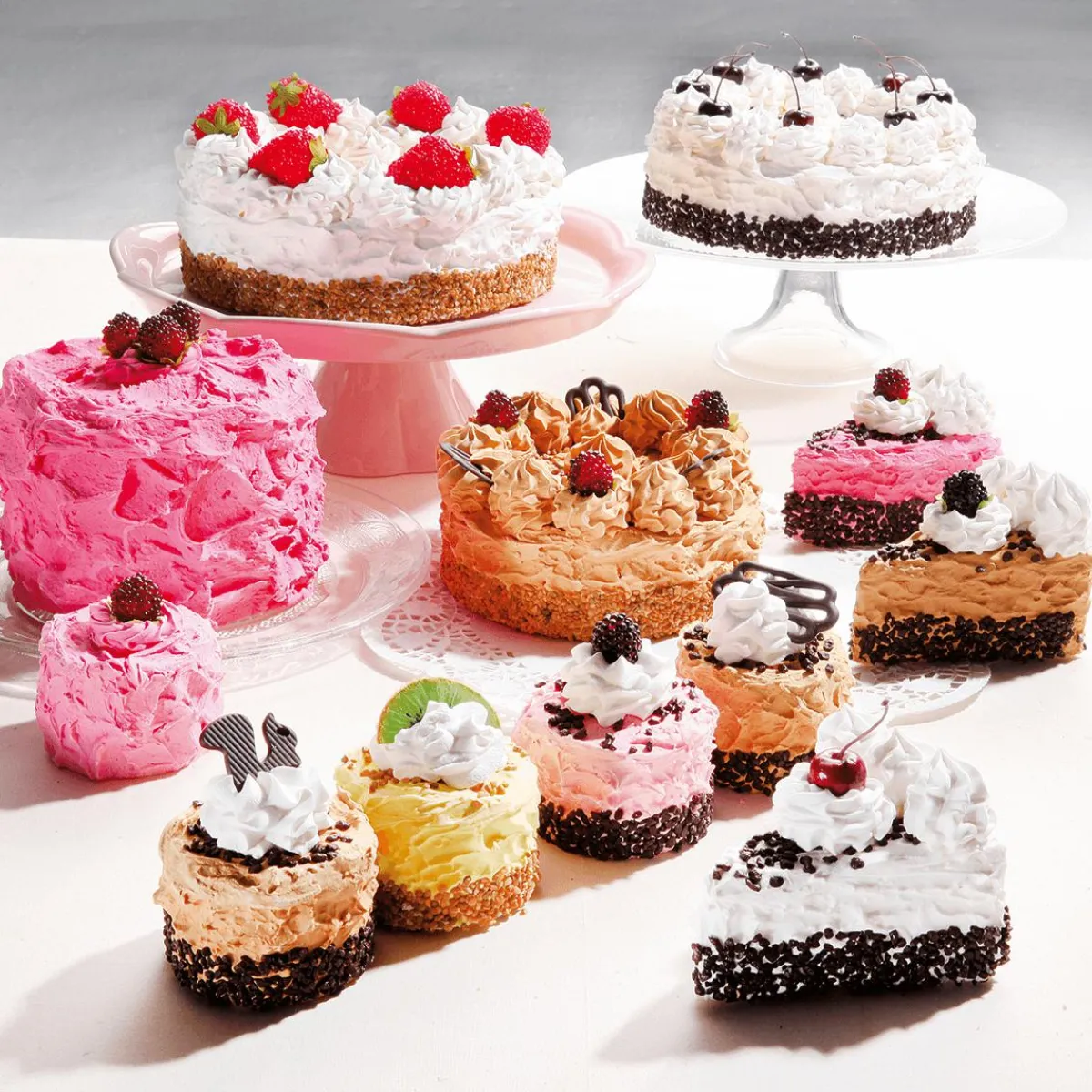 Gâteau à La Crème Et Au Kirsch 20 Cm Ø-DecoWoerner Discount