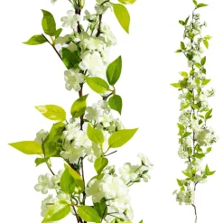 Guirlande Artificielle De Fleurs De Cerisier 110 Cm-DecoWoerner Discount