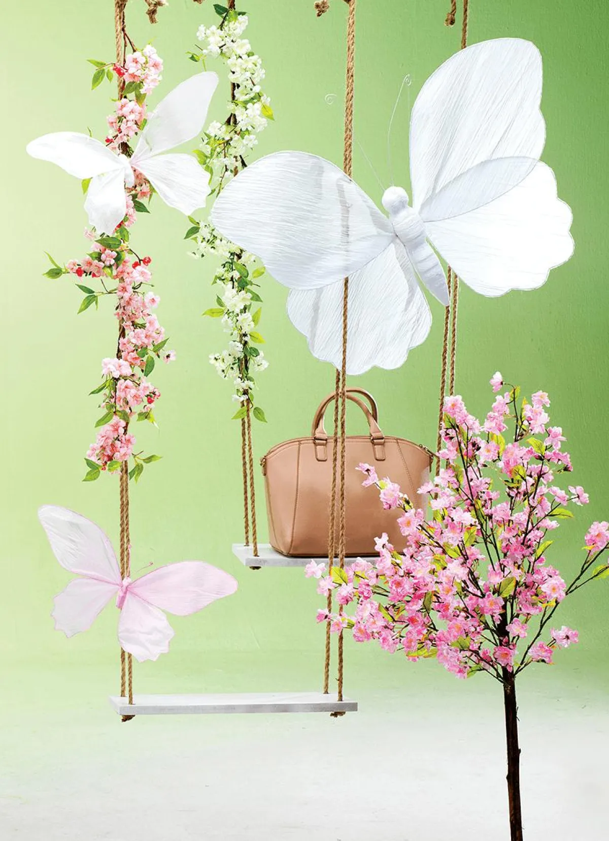 Guirlande Artificielle De Fleurs De Cerisier 110 Cm-DecoWoerner Discount