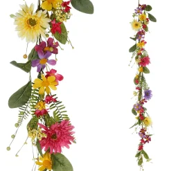 Guirlande Artificielle De Gerberas s 140 Cm-DecoWoerner Discount