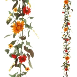 Guirlande Artificielle De Gerberas 183 Cm-DecoWoerner Discount