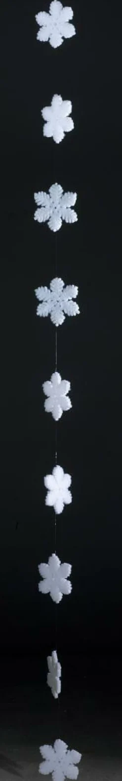 Guirlande De Flocons De Neige, 180 Cm De Long-DecoWoerner Online