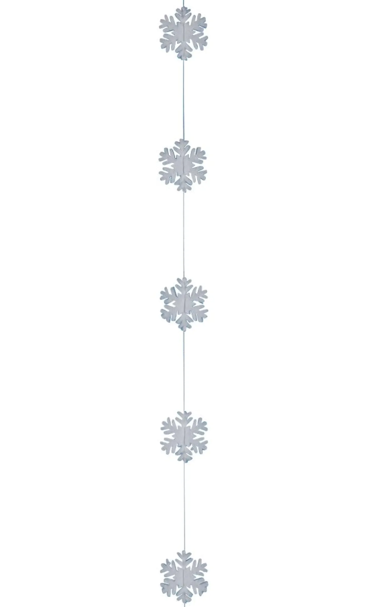 Guirlande De Flocons De Neige, , 180 Cm-DecoWoerner Discount