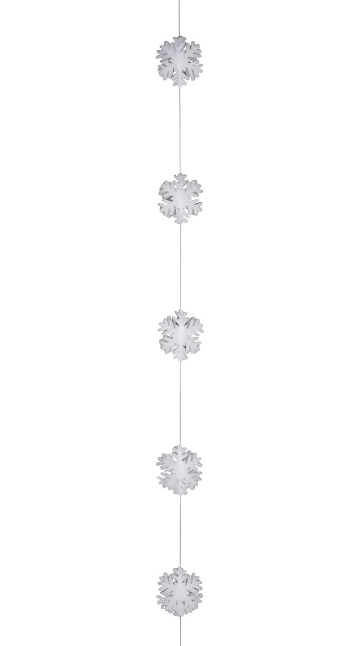 Guirlande De Flocons De Neige 3D 180 Cm-DecoWoerner Outlet