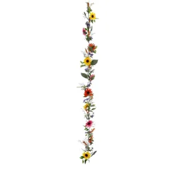 Guirlande De Gerberas Artificiels, Long. 180 Cm-DecoWoerner Outlet