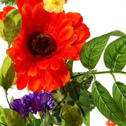 Guirlande De Gerberas Artificiels, Long. 180 Cm-DecoWoerner Outlet