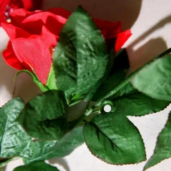 Guirlande De Roses Artificielles 180 Cm, s-DecoWoerner Online