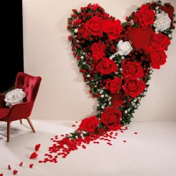 Guirlande De Roses Artificielles 180 Cm, s-DecoWoerner Online