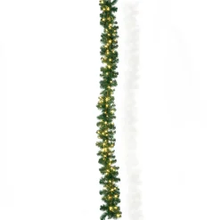 Guirlande De Sapin Deluxe 270 Cm Avec 200LEDs, 25 Cm Ø-DecoWoerner Outlet