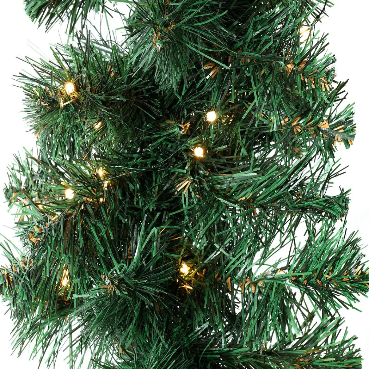 Guirlande De Sapin Deluxe 270 Cm Avec 200LEDs, 25 Cm Ø-DecoWoerner Outlet