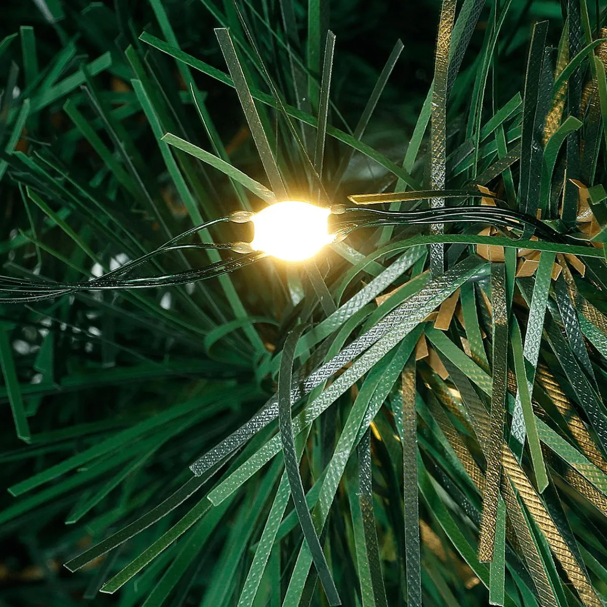 Guirlande De Sapin Deluxe 270 Cm Avec 200LEDs, 25 Cm Ø-DecoWoerner Outlet