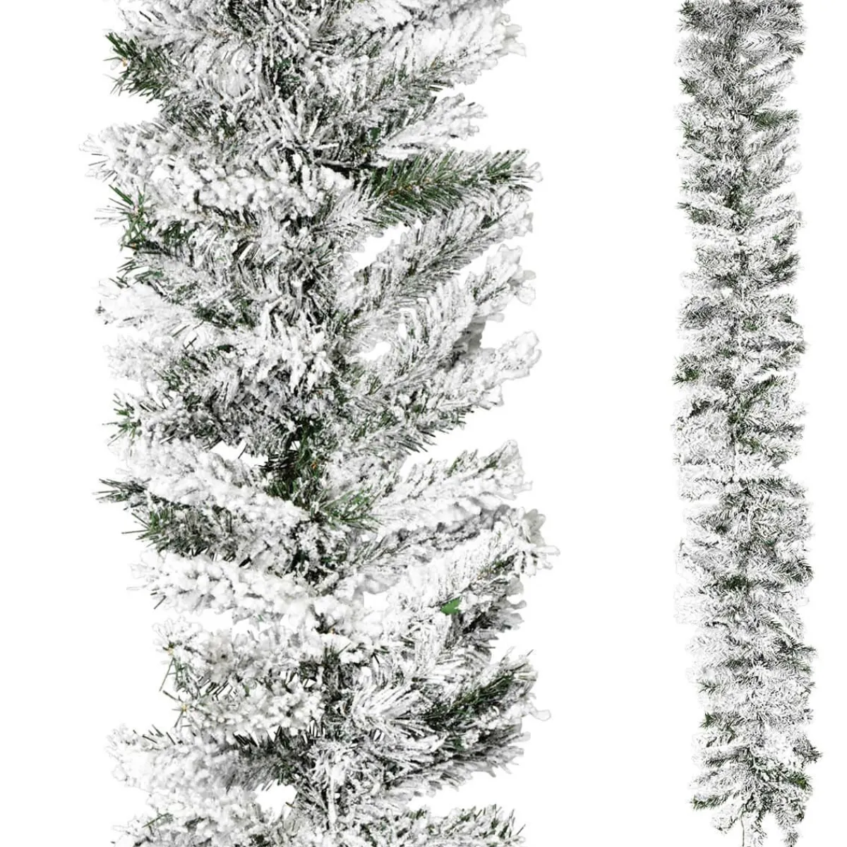 Guirlande De Sapin Floquée180 Cm, 30 Cm Ø-DecoWoerner Best
