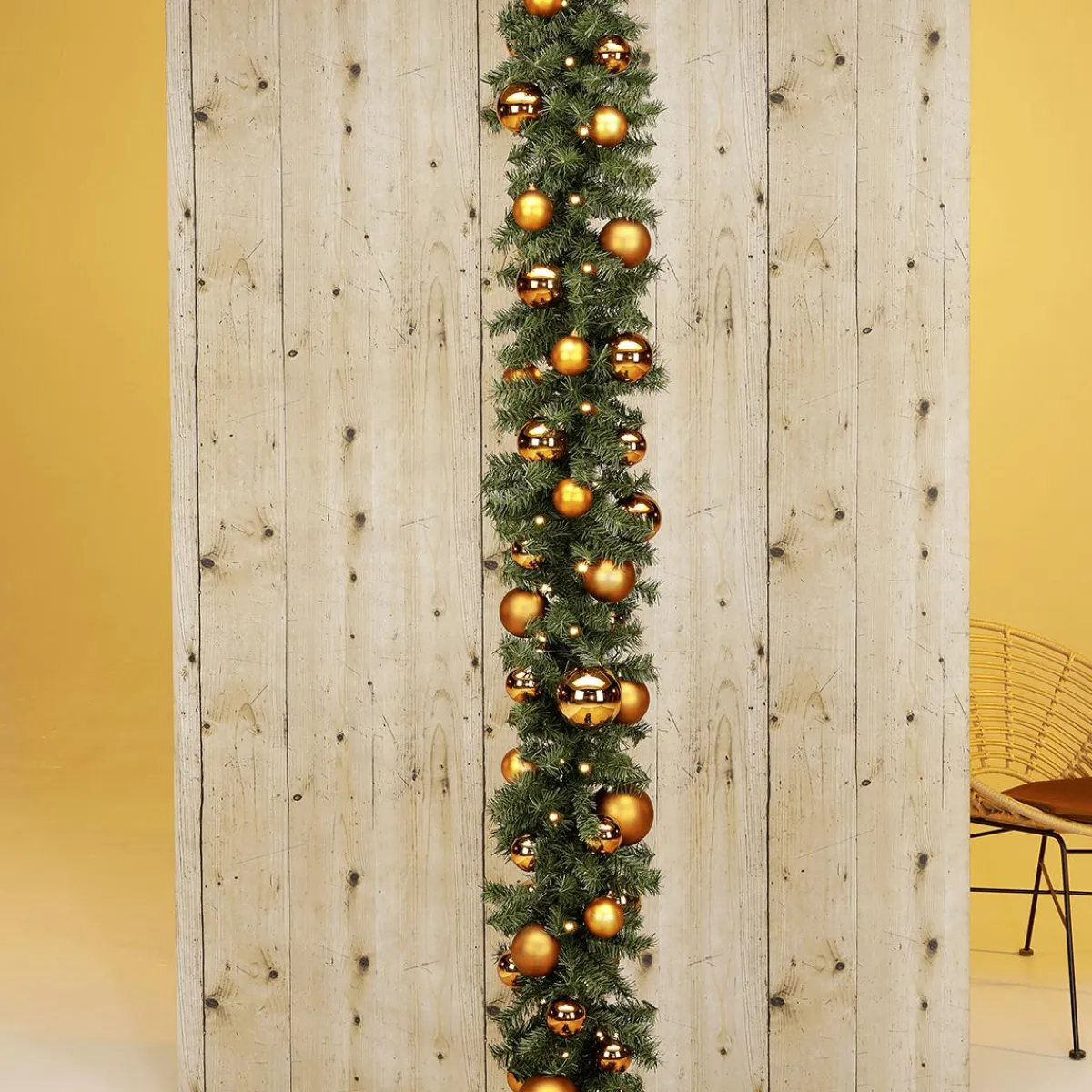 Guirlande De Sapin Standard, LED, 270 Cm, Ø 25 Cm-DecoWoerner Outlet