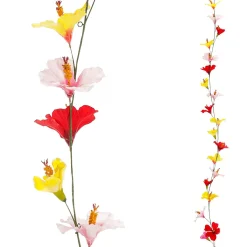 Guirlande D'hibiscus Artificiels s 180 Cm-DecoWoerner Discount