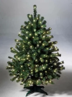 Guirlande Lumineuse à LED Pour Sapins De Noël, 4 Fils De 4 M Chacun-DecoWoerner Online