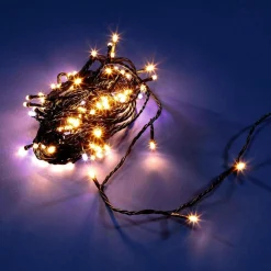 Guirlande Lumineuse D'accouplement LED Pour L'intérieur, 24 M Sans Câble, Vert-DecoWoerner
