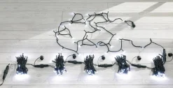 Guirlande Lumineuse D'embrayage LED Pour L'intérieur, 24 M Sans Câble, Vert, Blanc Froid-DecoWoerner Sale