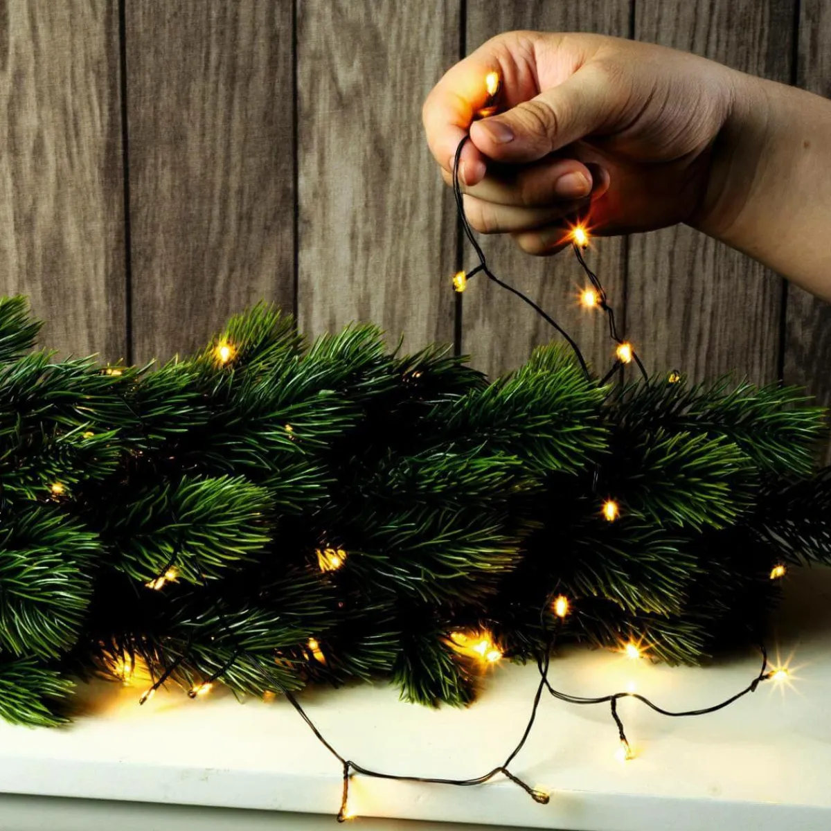 Guirlande Lumineuse LED Twinkle Pour L'extérieur, 10 M,-DecoWoerner