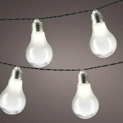 Guirlande Lumineuse Solaire à Ampoules LED 450 Cm-DecoWoerner