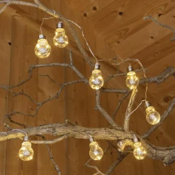 Guirlande Lumineuse Solaire à Ampoules LED 450 Cm-DecoWoerner