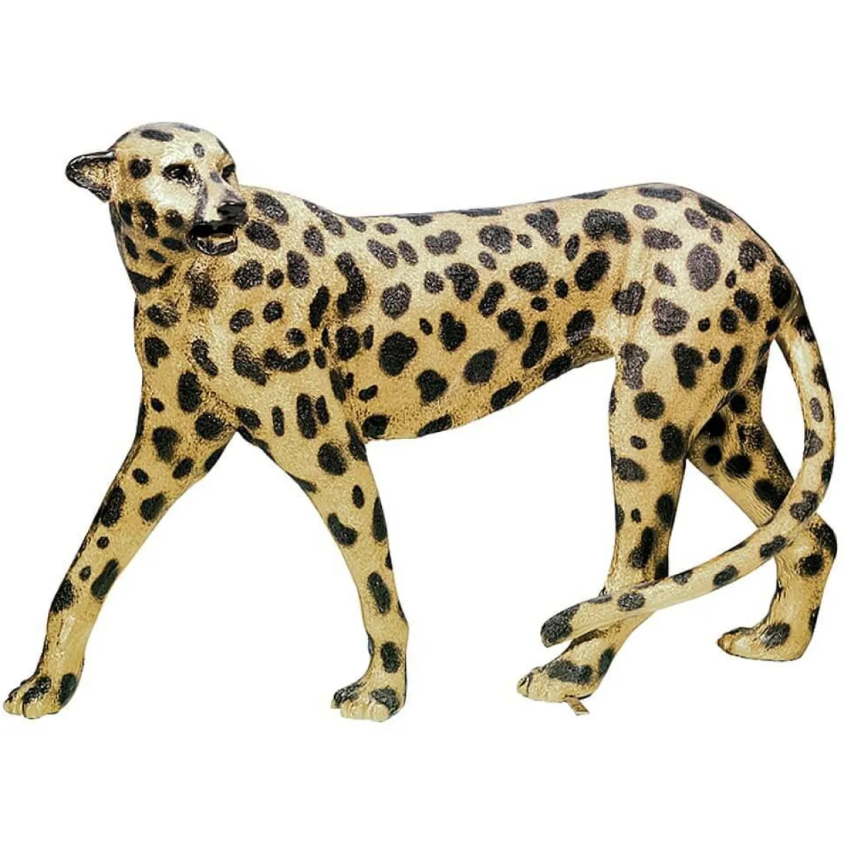 Guépard Dé 110 Cm De Long Avec Taches Noires-DecoWoerner New