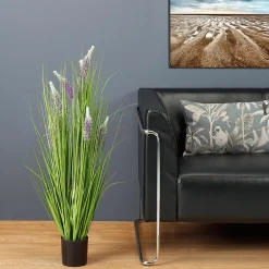 Herbe Déco Avec Lavande, Haut. 100 Cm-DecoWoerner Best