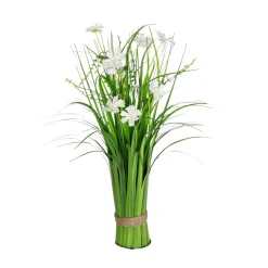 Herbe Décorative Artificielle Avec Fleurs hes 48 Cm-DecoWoerner Online