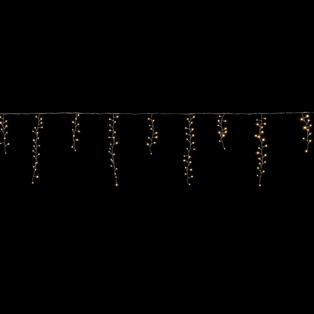 Icicle Light Fil LED "Feu D’artifice", Rideau Lumineux Larg. 385 Cm-DecoWoerner Best