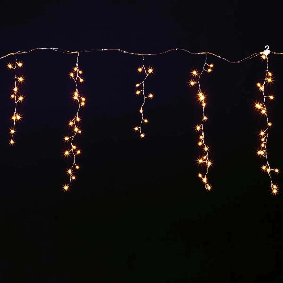 Icicle Light Fil LED "Feu D’artifice", Rideau Lumineux Larg. 385 Cm-DecoWoerner Best