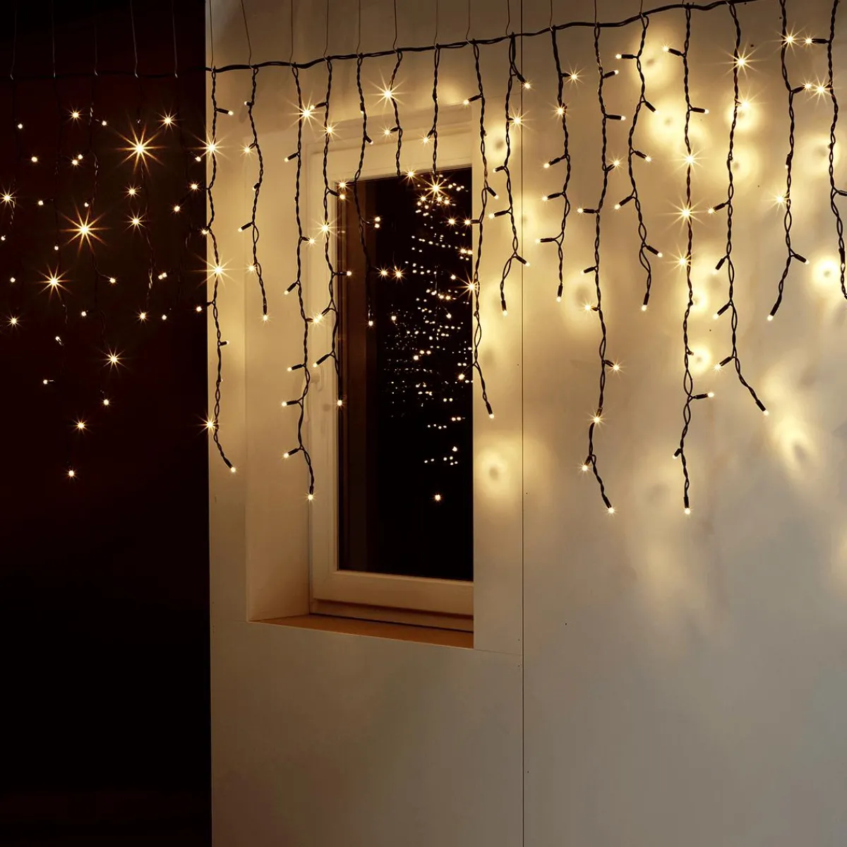 Icicle-Light Professionnel à LED Système IP44, 114 LED, 300 X 50 Cm, Sans Cable-DecoWoerner Outlet