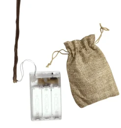 Jeu De Touffes D'herbe De La Pampa LED Avec Batterie, 118 Cm De Long-DecoWoerner Clearance
