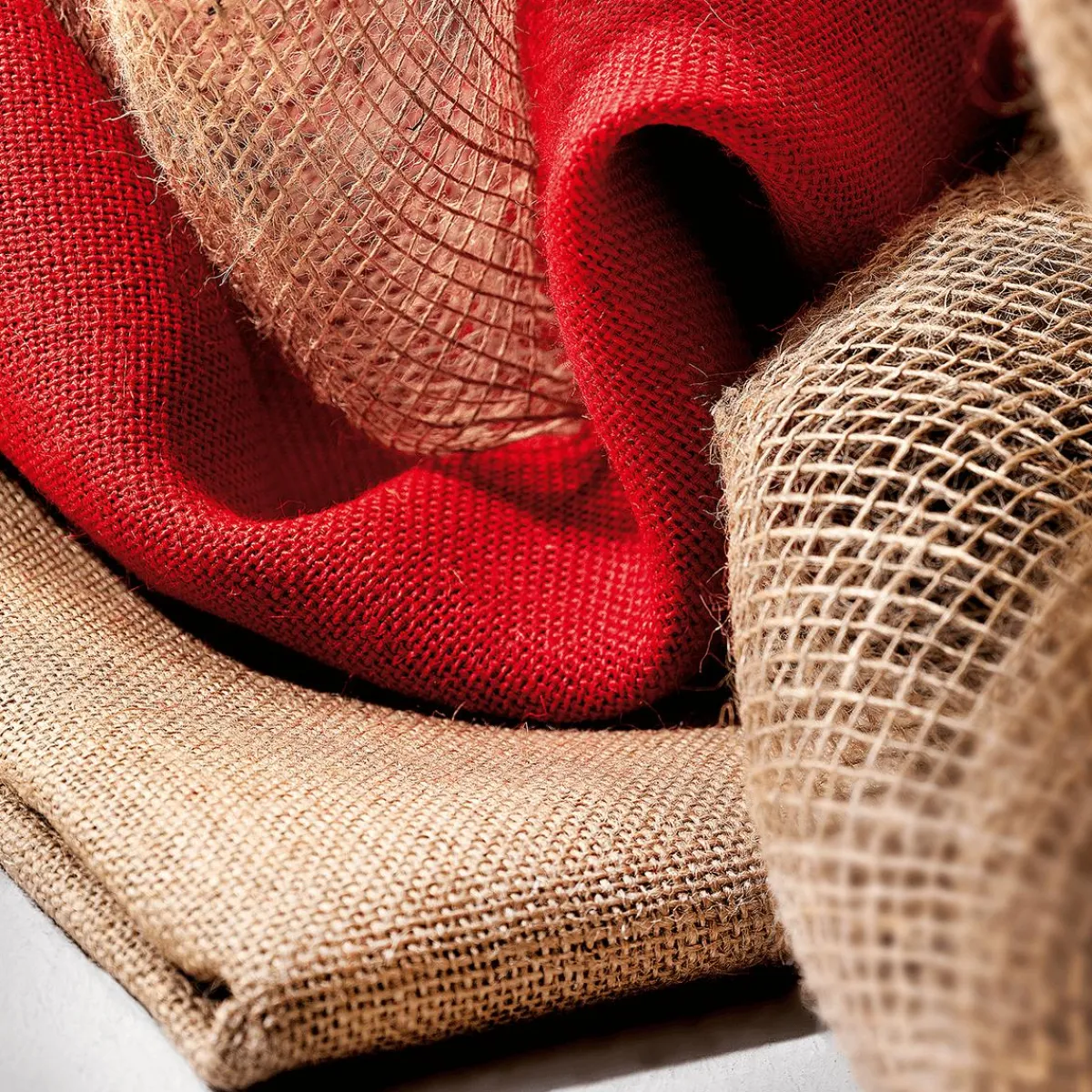 Jute Larg. Nature, 160 Cm-DecoWoerner New