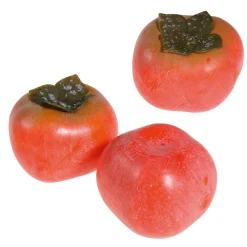 Kaki Aliment Factice 6 Cm, 3 Pces-DecoWoerner Clearance
