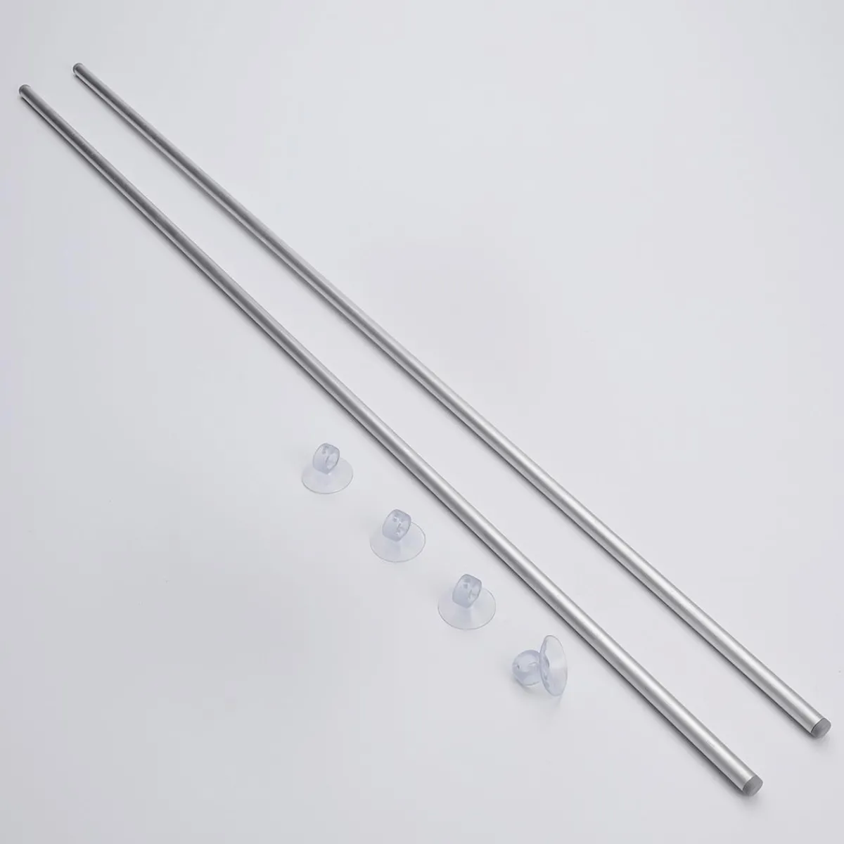 Kit De Tringles De Suspension Pour Bannière En Tissu Pour Surfaces Vitrées 79 Cm-DecoWoerner