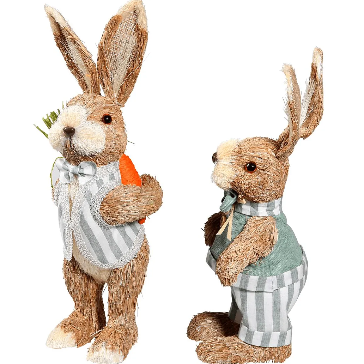 Lapins De Pâques 2 Pces 30 & 35 Cm-DecoWoerner Best