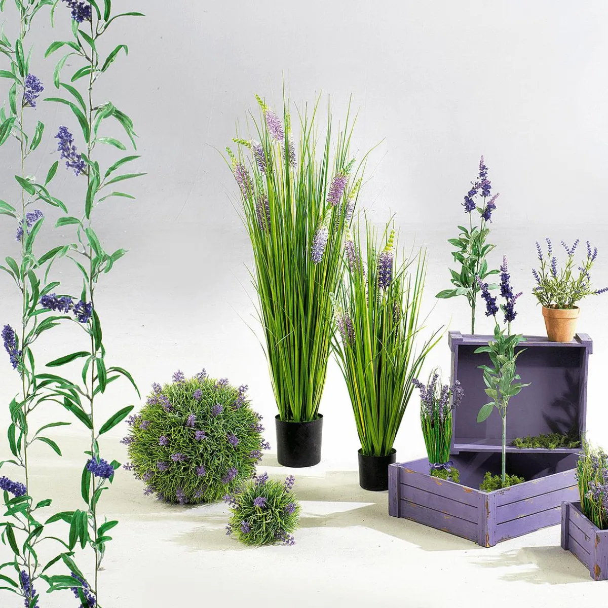 Lavande Déco En Pot, 23 Cm-DecoWoerner Discount