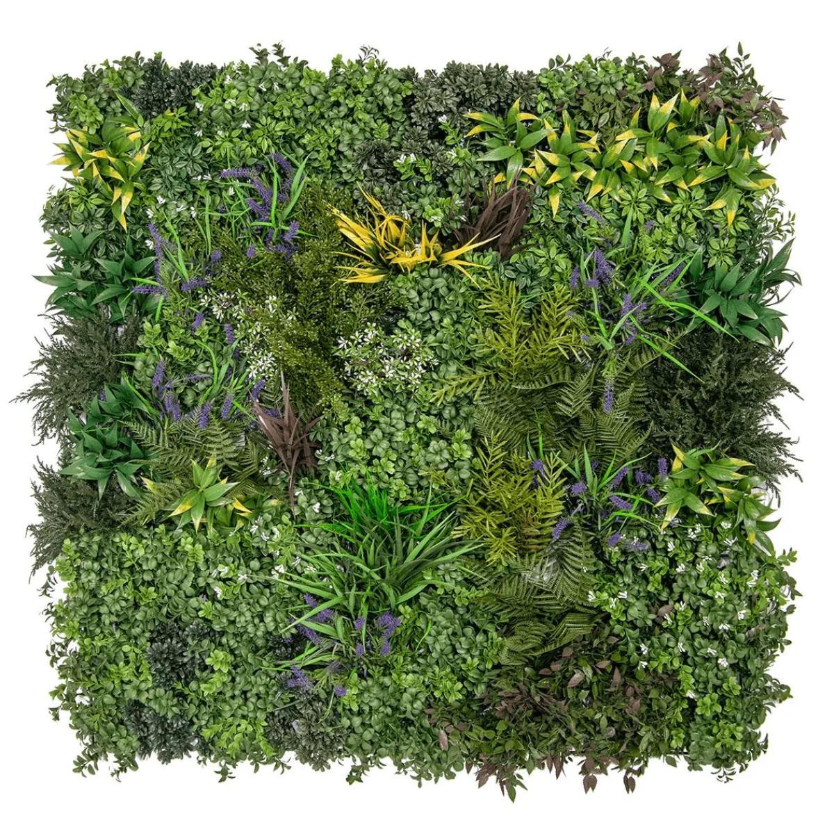 Lavande Grasmix Panneau De Plantes Artificielles B1 1 X 1 M-DecoWoerner Discount