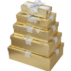 Lot De Boîtes Cadeaux , Lot De 5-DecoWoerner Discount