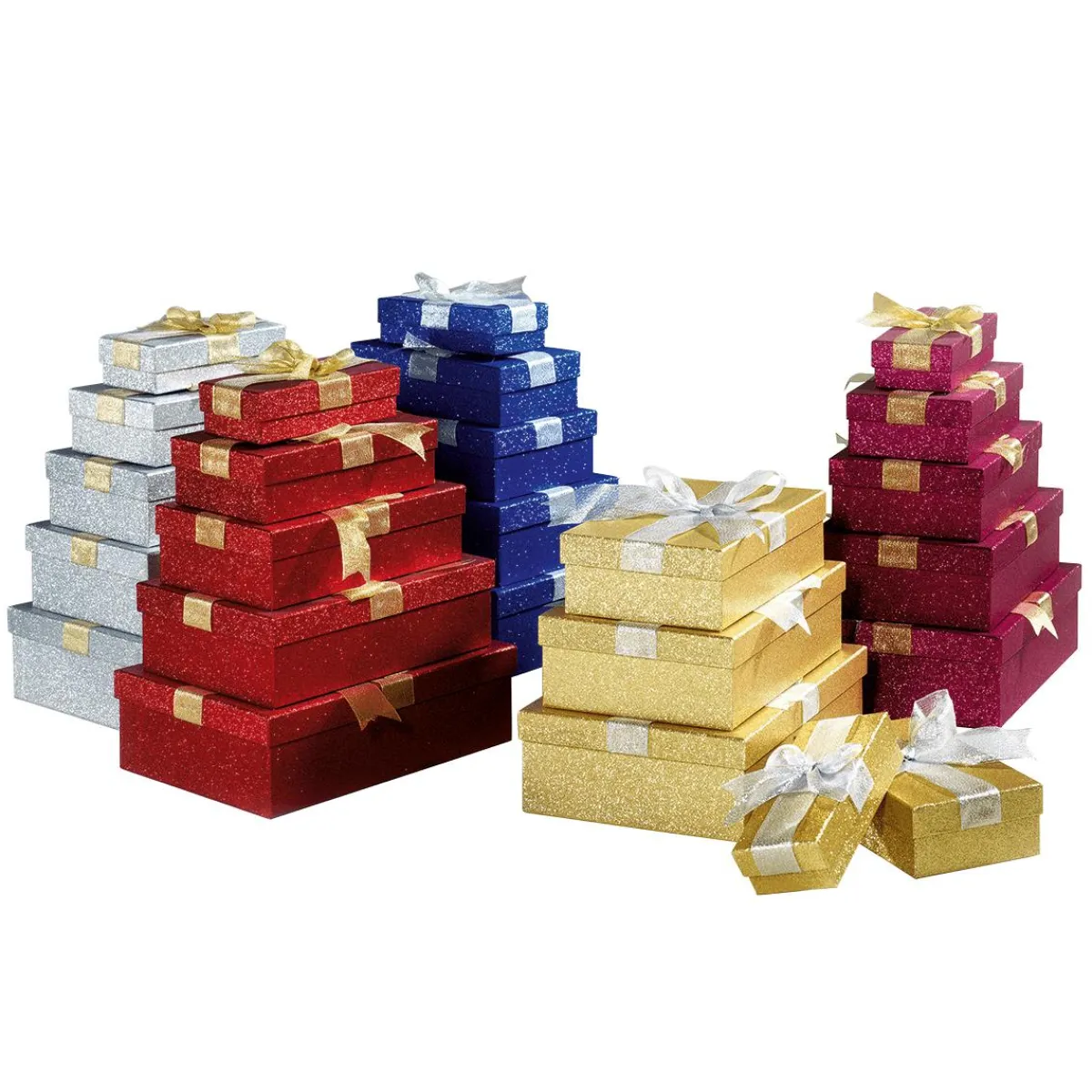 Lot De Boîtes Cadeaux , Lot De 5-DecoWoerner Discount