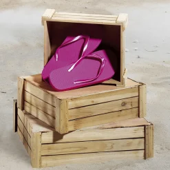 Lot De Caisses En Bois, Nature-DecoWoerner Sale