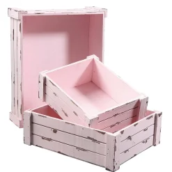 Lot De Caisses En Bois, s-DecoWoerner Hot