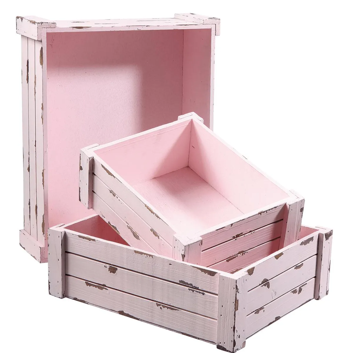 Lot De Caisses En Bois, s-DecoWoerner Hot