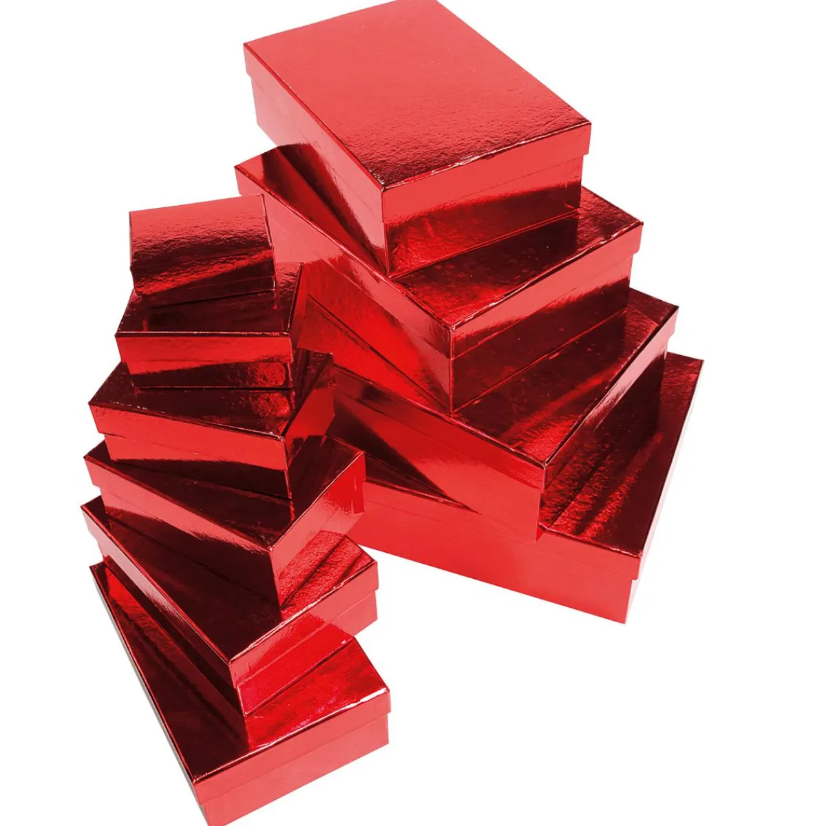 Lot De Cartons Rectangulaires, , 10 élém.-DecoWoerner Outlet